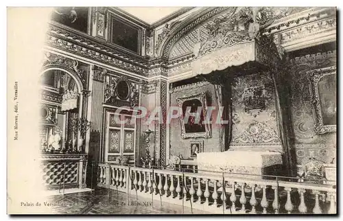 Cartes postales Palais de Versailles Chambre a coucher de louis XIV