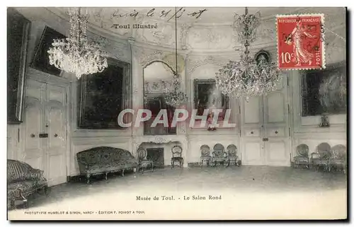 Cartes postales Musee de Toul le salon Rond