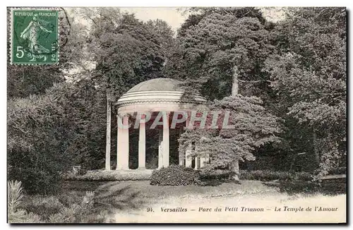 Ansichtskarte AK Versailles Parc du Petit Trianon Le Temple de l&#39Amour