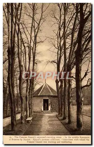 Cartes postales Rueil malmaison cabinet de travail de Napoleon 1er