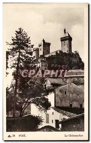 Cartes postales Foix Le Chateau Fort