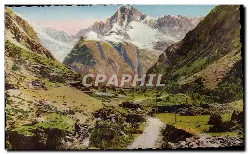 Cartes postales Route de la Berarde et les Ecrins