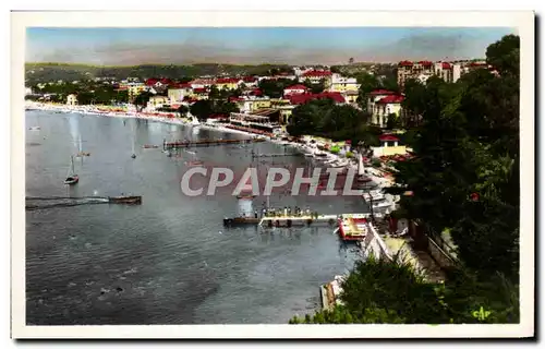 Ansichtskarte AK Juan Les Fins Vue Generale prise de l'Hotel Belles Rives