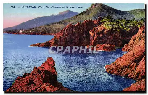 Cartes postales Le Trayas Pic d&#39Aurele et le Cap Roux