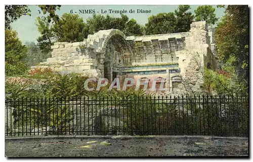 Cartes postales Nimes Le Temple de Diane