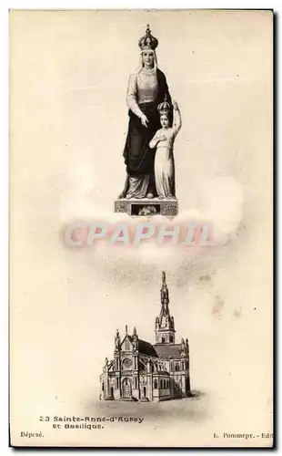 Cartes postales Sainte Anne d'Aunay et Basilique