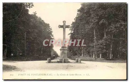 Ansichtskarte AK Foret De Fontainebleau La Croix de Saint Herem