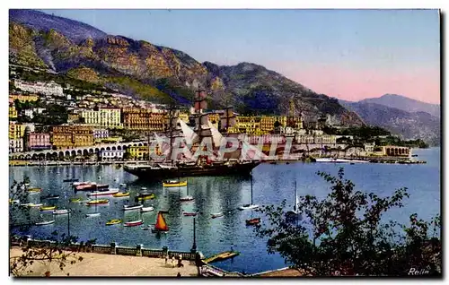 Cartes postales moderne Le Port Monaco Et Monte Carlo Bateau