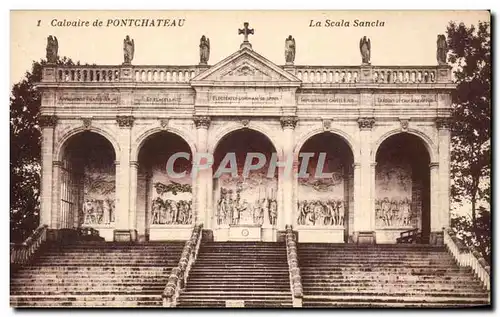 Ansichtskarte AK Calvaire De Pontchateau La Scala Sancla