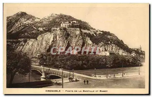 Ansichtskarte AK Grenoble Forts De La Bastille Et Rabot