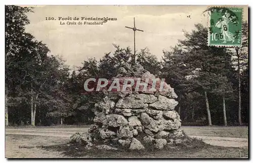 Cartes postales Foret De Fontainebleau La Croix De Franchard