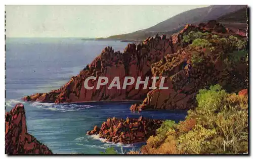 Cartes postales Cote D&#39Azur Le Trayas Les Rochers