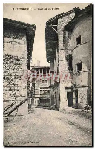 Cartes postales Perouges Rue de la Place