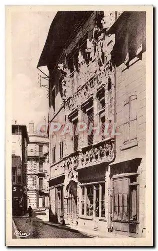 Cartes postales Valence La Maison des Tetes style Renaissance batie vers 1532