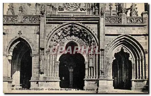 Cartes postales St Pere Sous Vezelay Eglise