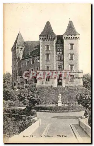 Cartes postales Pau Le Chateau