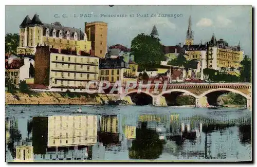 Cartes postales Pau Panorama et Pont de Jurancon