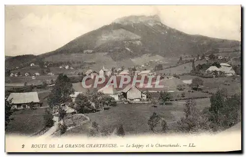 Cartes postales Route De La Grande Chartreuse Le Sappey et le Chamechaude