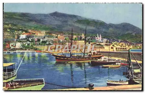 Cartes postales Monaco Le Port Bateaux