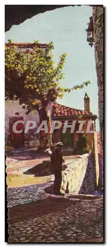 Cartes postales Cote D&#39Azur Eze Vieille rue