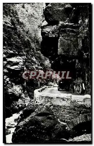 Ansichtskarte AK Les Beaux sites des Alpes Martimes la route de Beuil dans les Gorges du Cians