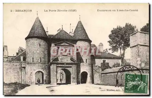 Cartes postales Besancon La Porte Rivotte Excursion en Franche Comte