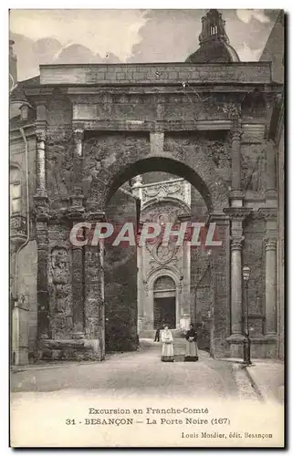 Ansichtskarte AK Besancon La Porte Noire