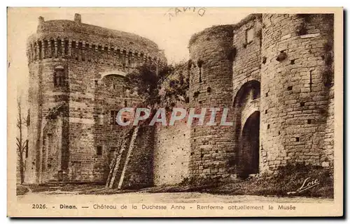 Cartes postales Dinan Chateau de la Duchesse Anne