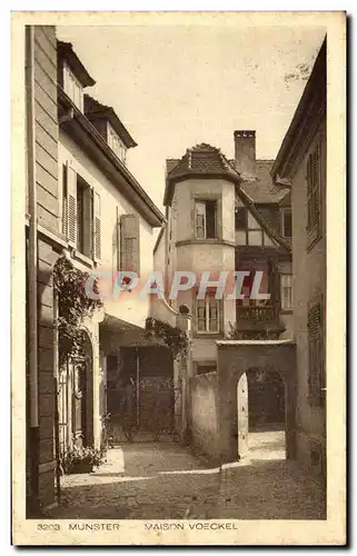 Cartes postales Munster maison Voeckel