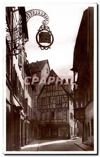 Ansichtskarte AK Le Vieux Colmar La rue Merciere