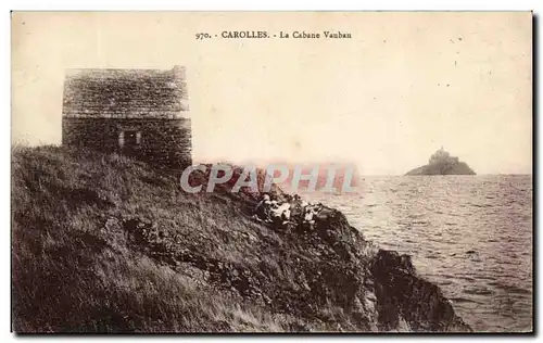 Ansichtskarte AK Carolles la Cabane Vauban
