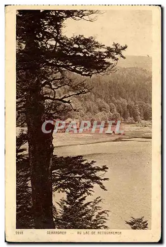 Ansichtskarte AK Gerardmer Au lac De Retournemer