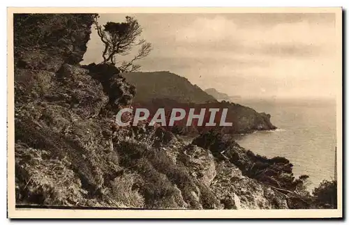 Cartes postales La Douce France Cote D&#39Azur Les Iles D&#39Hyeres Porquerolles Vue Sur La Pointe De l&#39Ousta