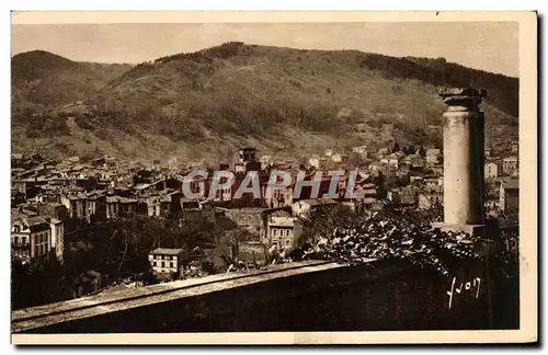 Cartes postales Royat La Vieille ville vue du Paradis