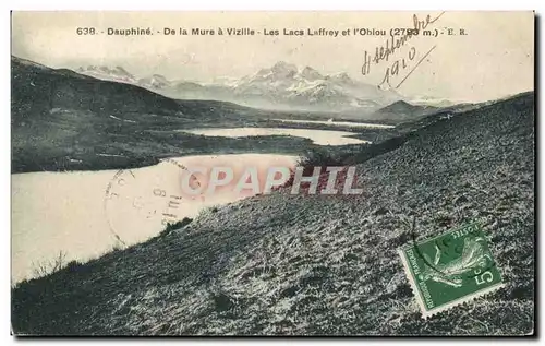 Ansichtskarte AK Dauphine De la Mure a vizille les lacs Laffrey et L&#39Obiou