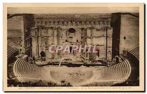 Cartes postales Orange L&#39Amphitheatre romain L&#39Hemicycle