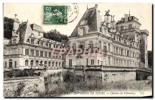 Cartes postales Environs de Tours Chateau de Villandry