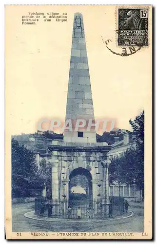 Ansichtskarte AK Vienne Pyramide du Plan De L&#39Aiguille