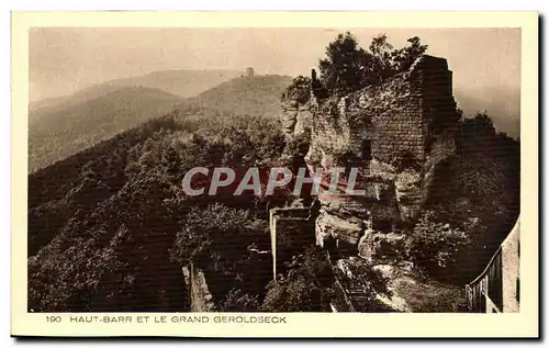 Cartes postales Haut Barr Et Le Grand Geroldseck