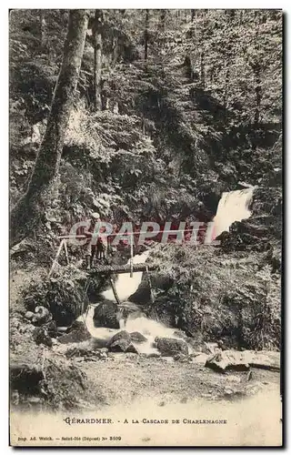 Cartes postales Gerardmer A La Cascade De Charlemange