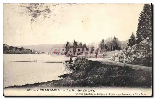 Cartes postales Gerardmer La Roche Du Lac