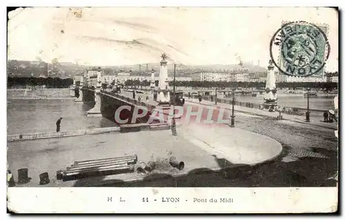 Cartes postales Lyon Pont Du Midi