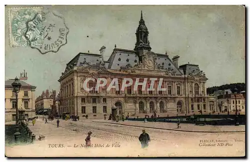 Cartes postales Tours Le Nouvel Hotel de Ville