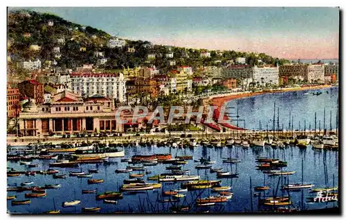 Cartes postales Cannes Vue generale et le Port