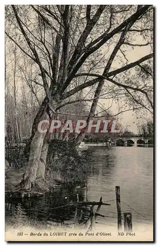 Cartes postales Bords du Loiret pres du Pont d&#39Olivet