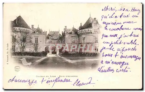 Cartes postales Chateau Du Lude Cour D&#39Honneur