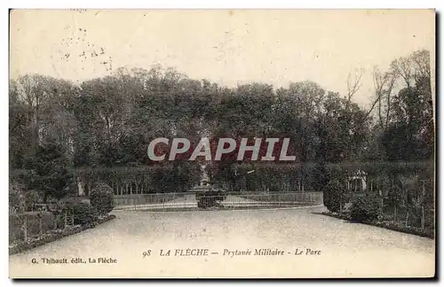 Cartes postales La Fleche Prytanee Militaire Le Parc