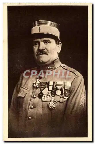 Cartes postales Le colonel Raynal Glorieux defenseur de fort de Vaux Militaria