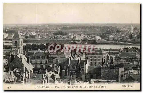 Cartes postales Orleans Vue Generale Prise de la Tour du Musee