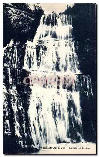Cartes postales Le Herisson Cascade En Eventail